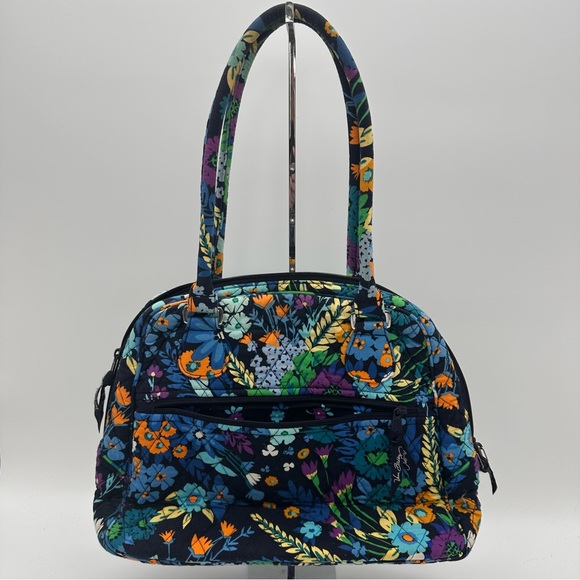Vera Bradley Midnight Blues Multicolor Floral Shoulder Bag - Picture 4 of 13